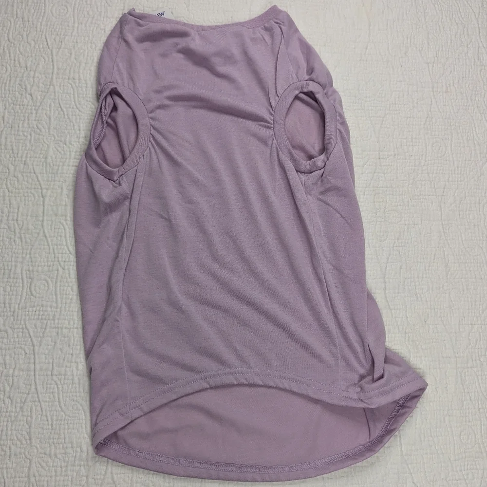 Top Paw T-shirts Bundle (2) Size XL Dog White and‎ Lavender NWT
